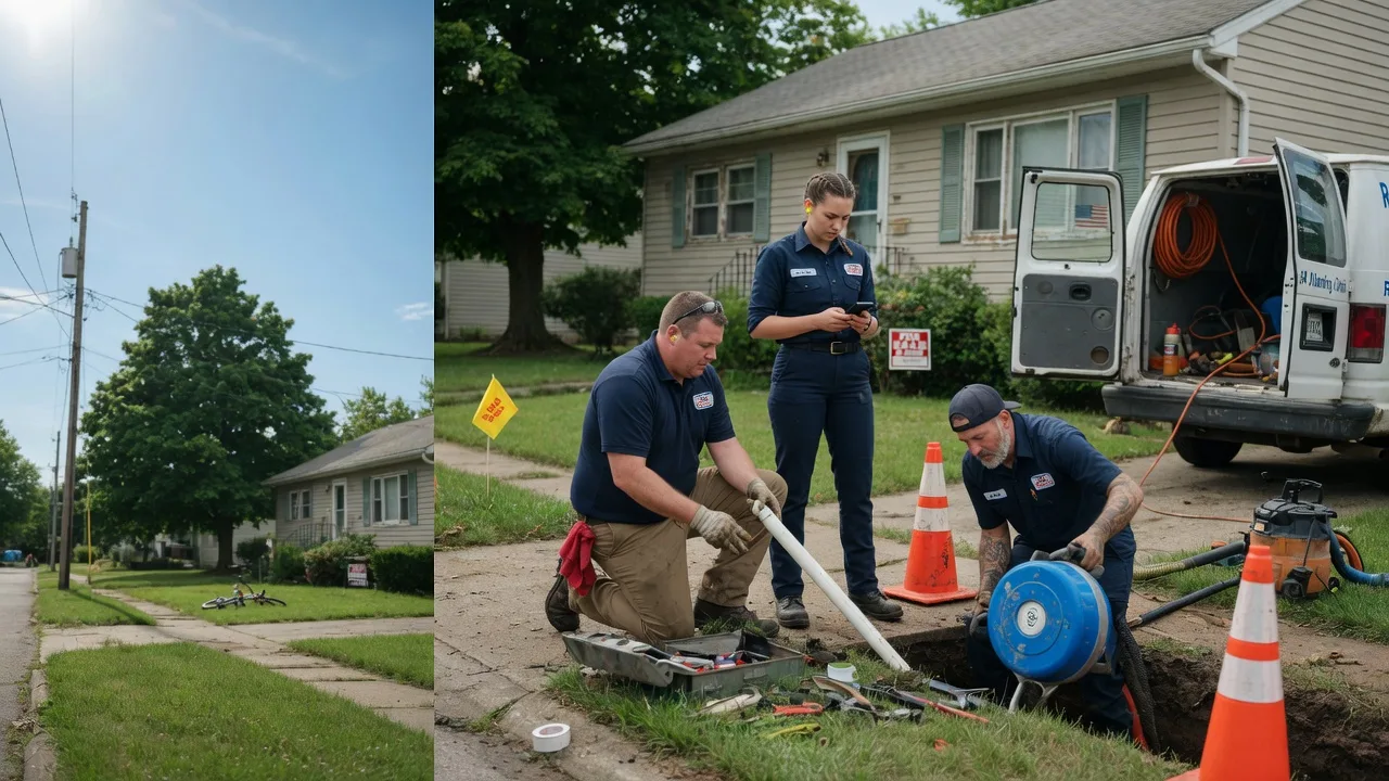 Sewer Line Repair in Franklin Furnace, OH near me
